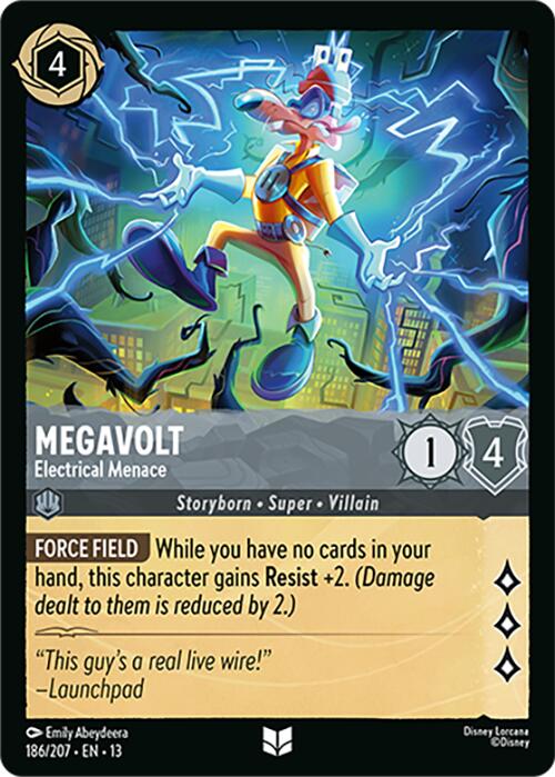 Megavolt - Electrical Menace (186/204) [Attack of the Vine!] | L.A. Mood Comics and Games