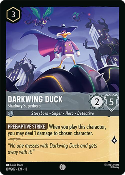 Darkwing Duck - Shadowy Superhero (187/204) [Attack of the Vine!] | L.A. Mood Comics and Games