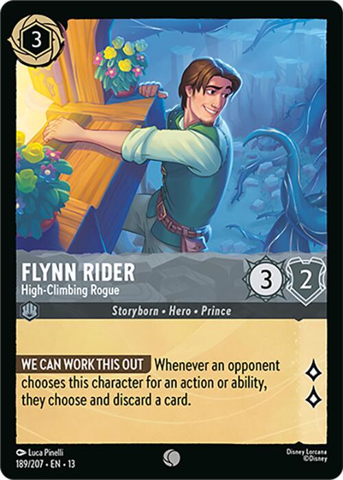 Flynn Rider - High-Climbing Rogue (189/204) [Attack of the Vine!] | L.A. Mood Comics and Games