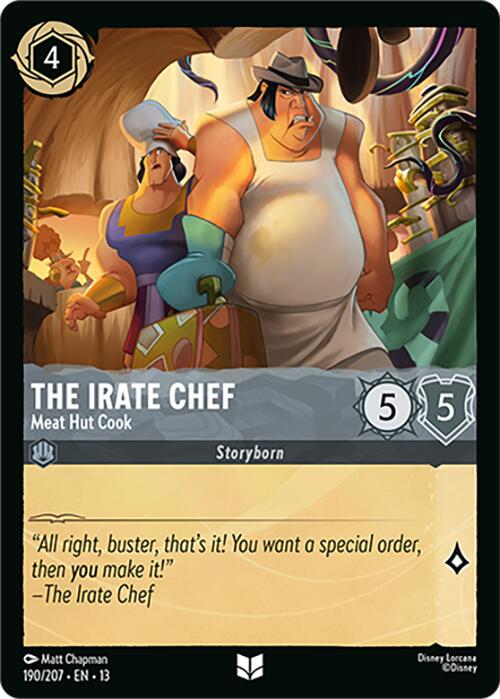 The Irate Chef - Meat Hut Cook (190/204) [Attack of the Vine!] | L.A. Mood Comics and Games