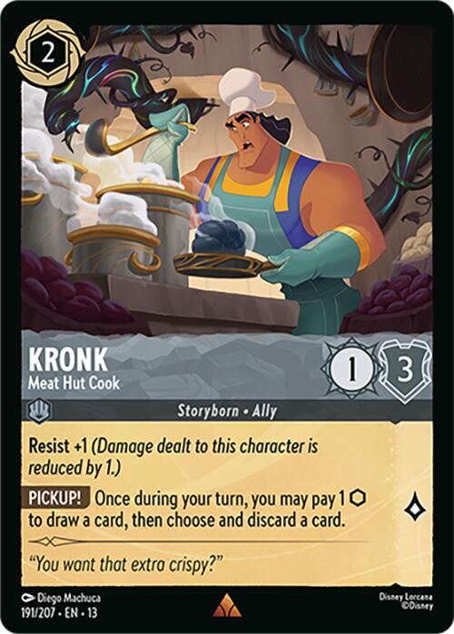 Kronk - Meat Hut Cook (191/204) [Attack of the Vine!] | L.A. Mood Comics and Games