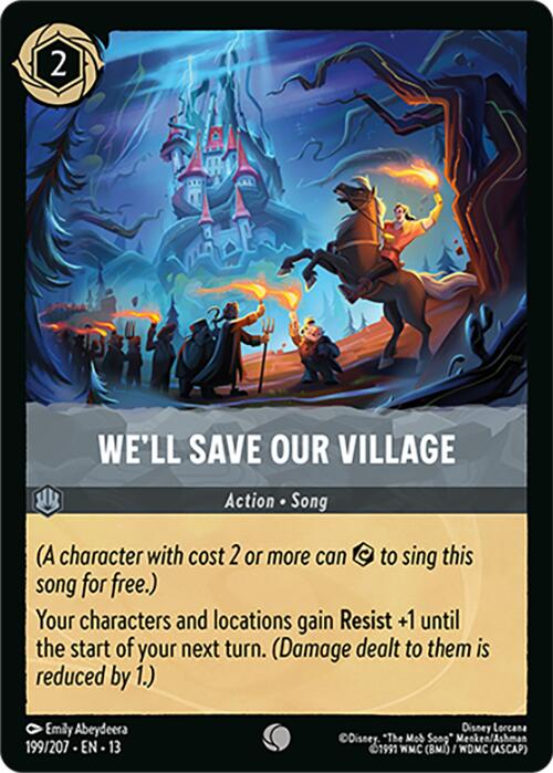 We'll Save Our Village (199/204) [Attack of the Vine!] | L.A. Mood Comics and Games