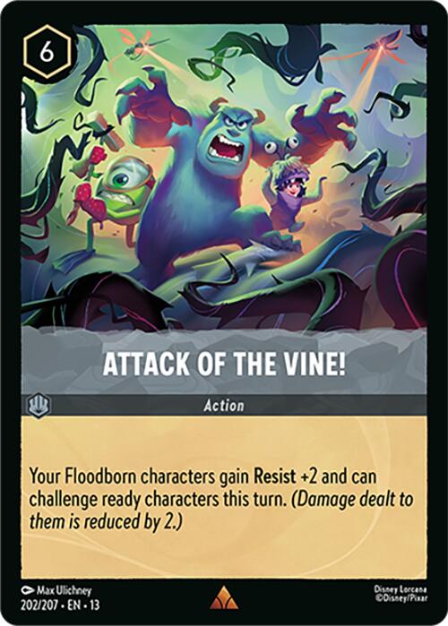 Attack of the Vine! (202/204) [Attack of the Vine!] | L.A. Mood Comics and Games