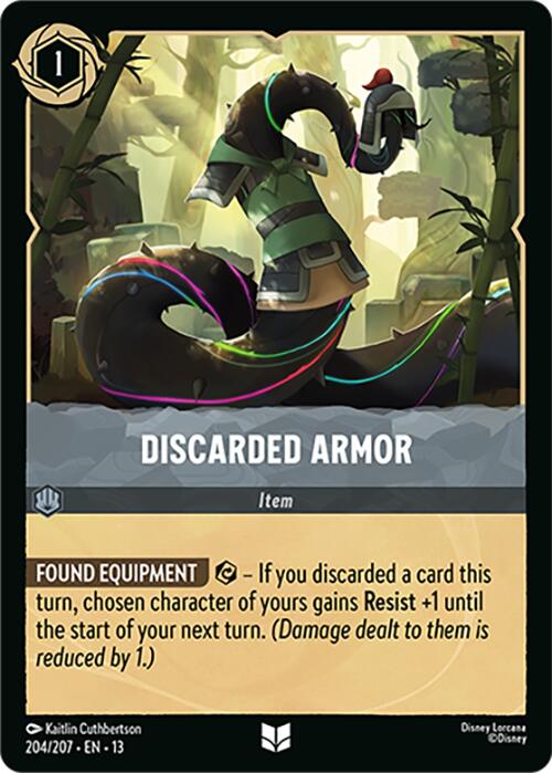 Discarded Armor (204/204) [Attack of the Vine!] | L.A. Mood Comics and Games