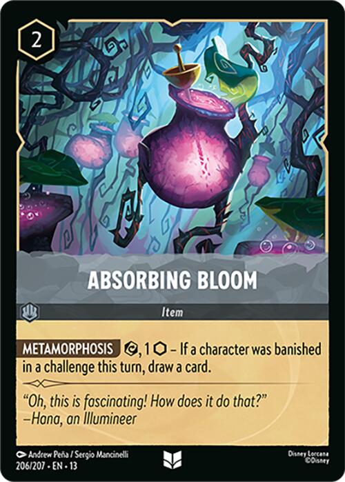 Absorbing Bloom (206/204) [Attack of the Vine!] | L.A. Mood Comics and Games