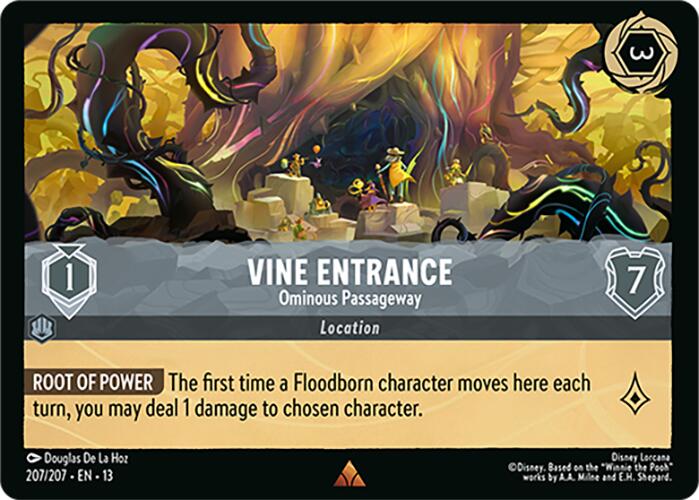 Vine Entrance - Ominous Passageway (207/204) [Attack of the Vine!] | L.A. Mood Comics and Games
