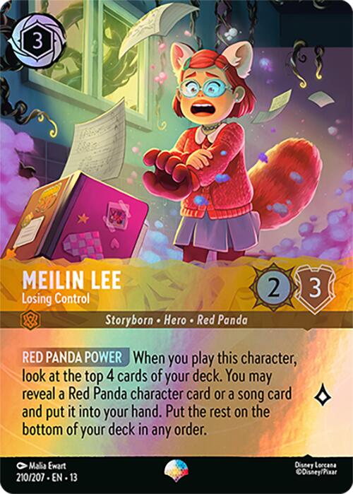 Meilin Lee - Losing Control (Epic) (210/204) [Attack of the Vine!] | L.A. Mood Comics and Games
