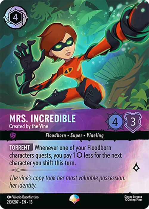 Mrs. Incredible - Created by the Vine (Epic) (213/204) [Attack of the Vine!] | L.A. Mood Comics and Games