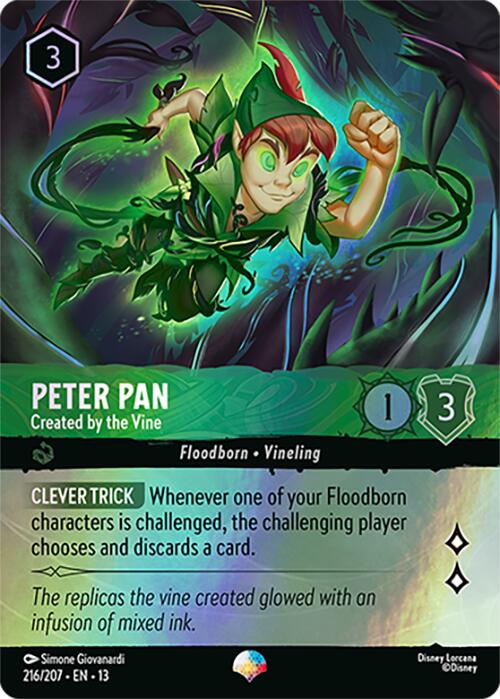 Peter Pan - Created by the Vine (Epic) (216/204) [Attack of the Vine!] | L.A. Mood Comics and Games