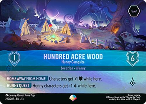Hundred Acre Wood - Hunny Campsite (Epic) (222/204) [Attack of the Vine!] | L.A. Mood Comics and Games
