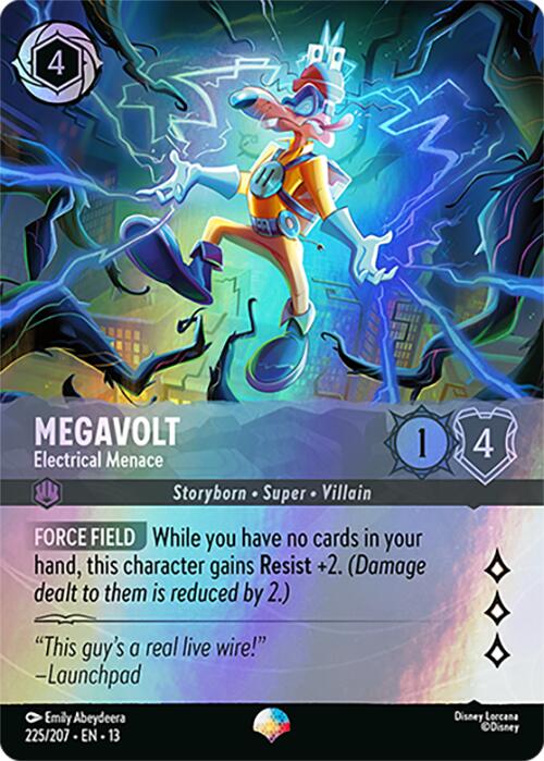Megavolt - Electrical Menace (Epic) (225/204) [Attack of the Vine!] | L.A. Mood Comics and Games