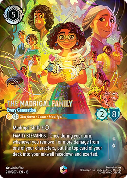 The Madrigal Family - Every Generation (Enchanted) (230/204) [Attack of the Vine!] | L.A. Mood Comics and Games