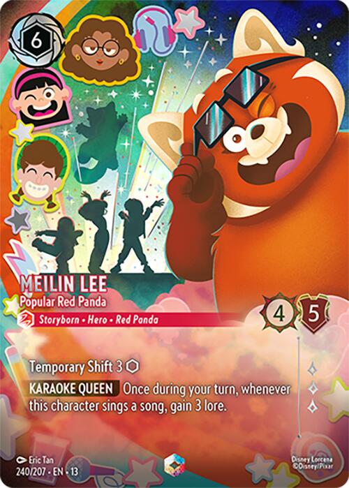 Meilin Lee - Popular Red Panda (Enchanted) (240/204) [Attack of the Vine!] | L.A. Mood Comics and Games