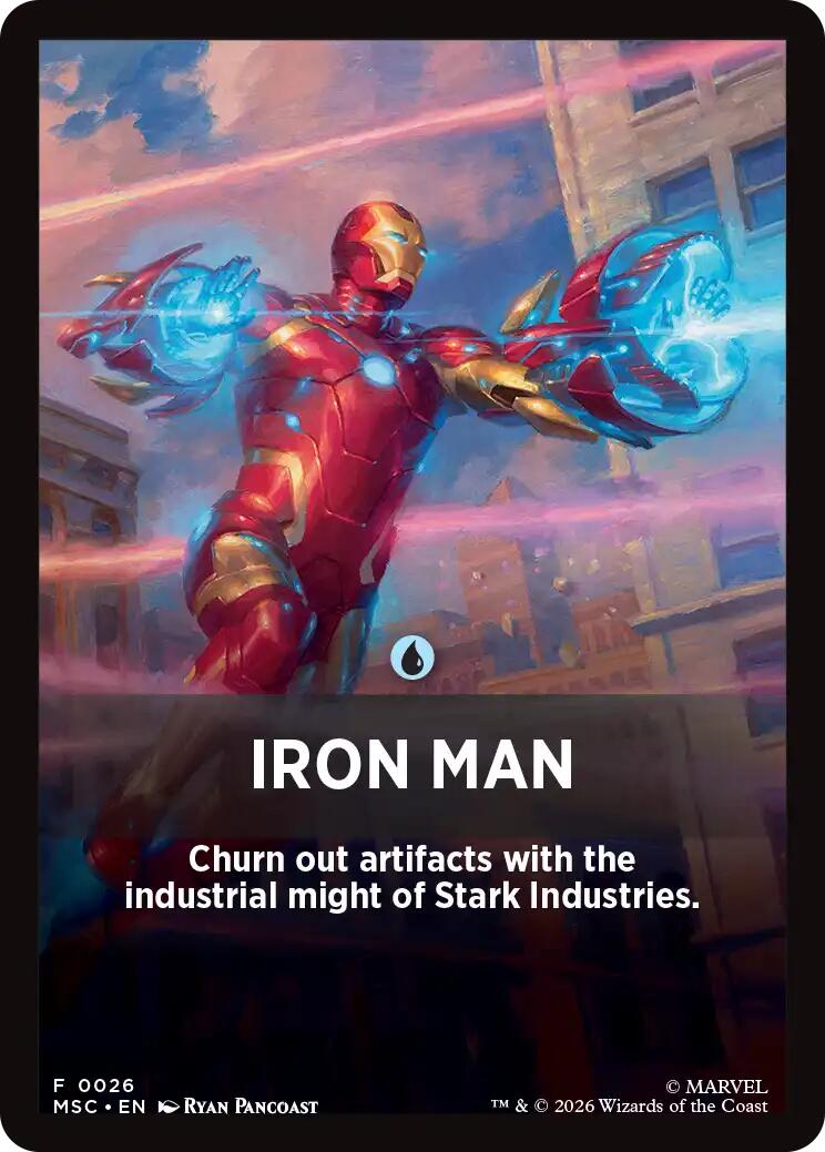 Iron Man Theme Card [Marvel Super Heroes Commander] | L.A. Mood Comics and Games