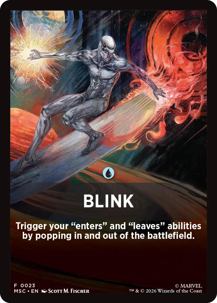 Blink Theme Card [Marvel Super Heroes Commander] | L.A. Mood Comics and Games