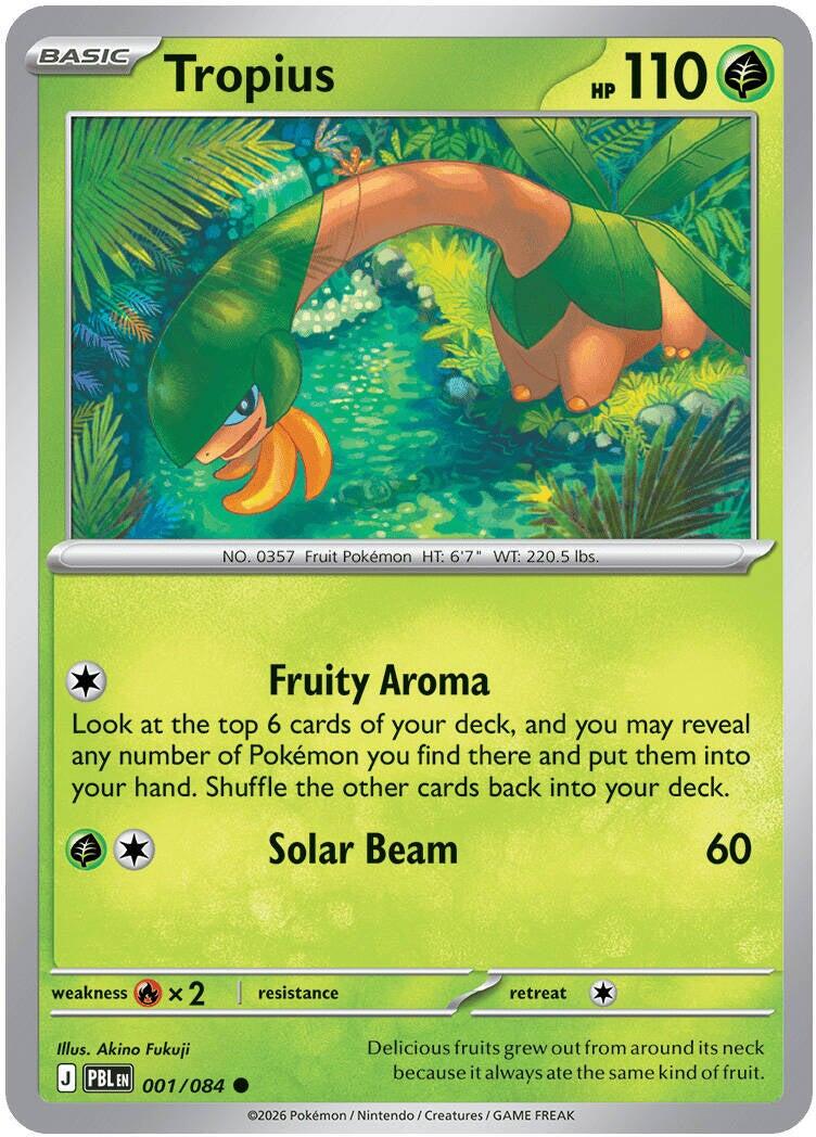 Tropius (001/084) [Mega Evolution: Pitch Black] | L.A. Mood Comics and Games