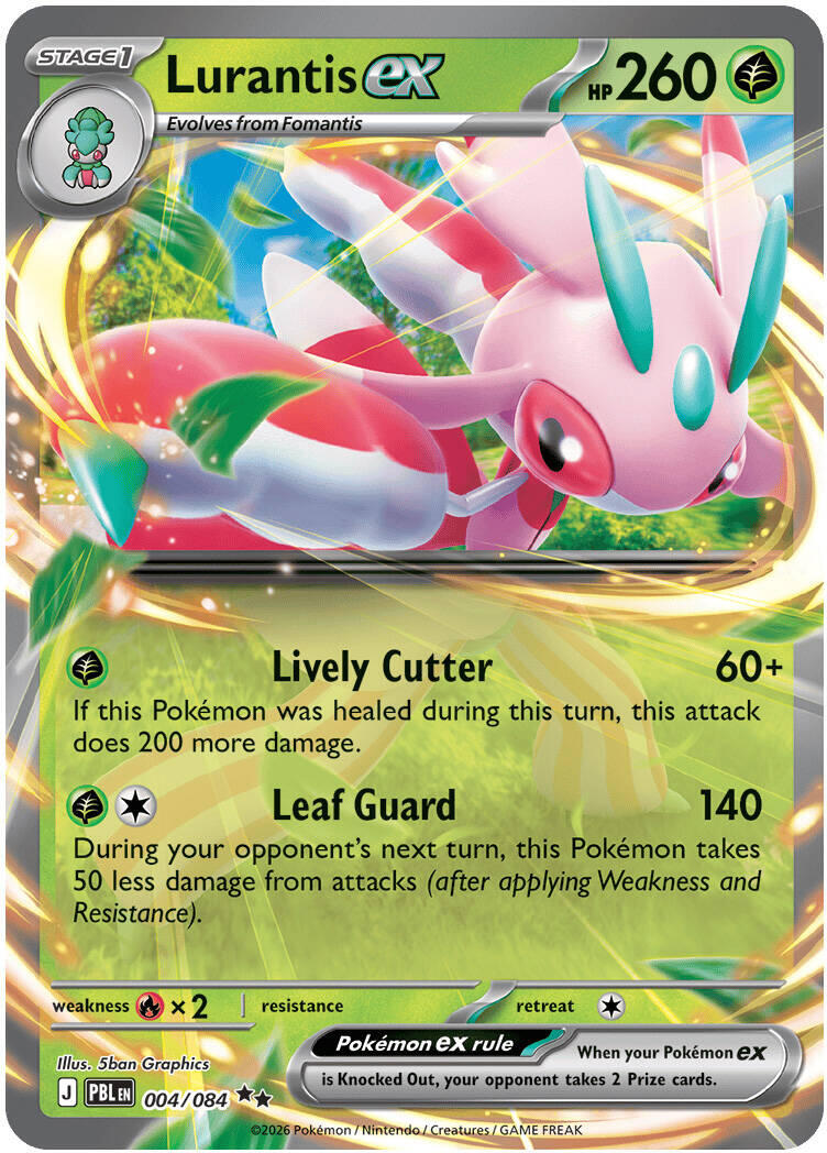 Lurantis ex (004/084) [Mega Evolution: Pitch Black] | L.A. Mood Comics and Games