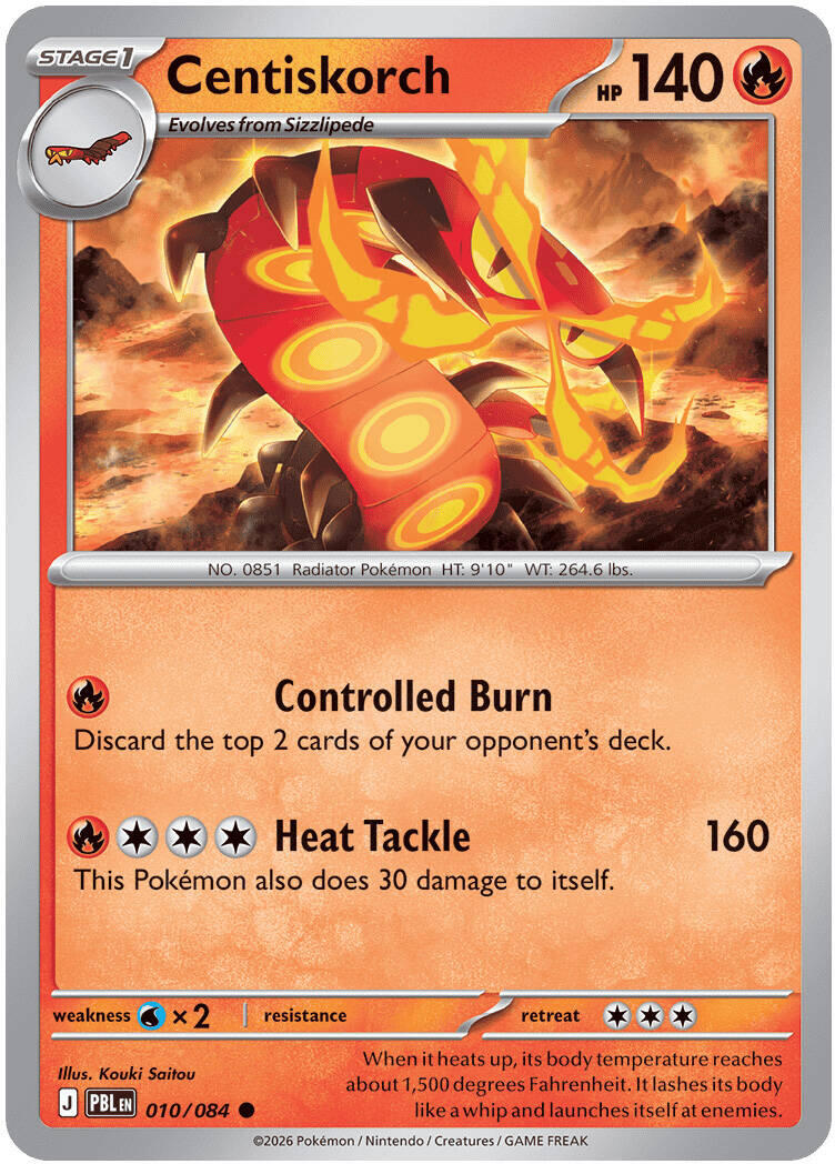 Centiskorch (010/084) [Mega Evolution: Pitch Black] | L.A. Mood Comics and Games
