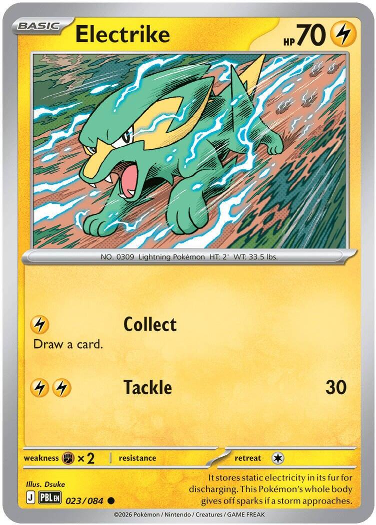Electrike (023/084) [Mega Evolution: Pitch Black] | L.A. Mood Comics and Games