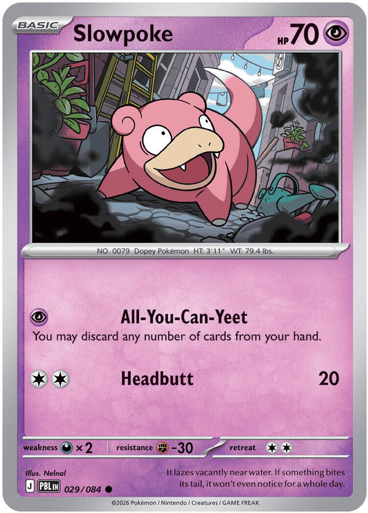 Slowpoke (029/084) [Mega Evolution: Pitch Black] | L.A. Mood Comics and Games