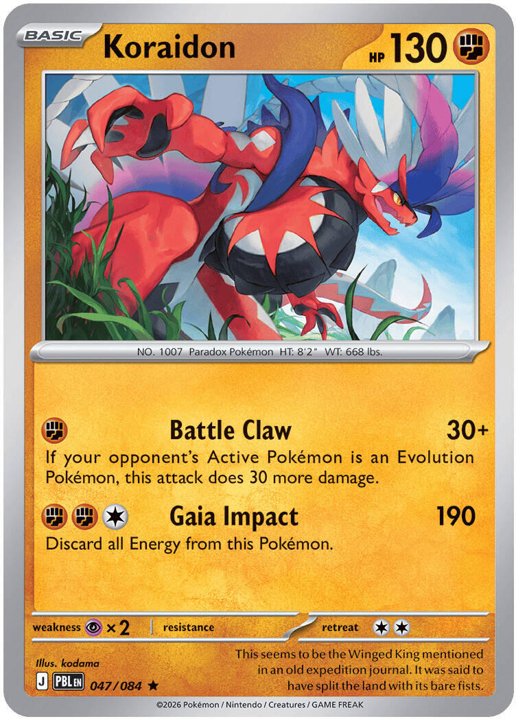 Koraidon (047/084) [Mega Evolution: Pitch Black] | L.A. Mood Comics and Games