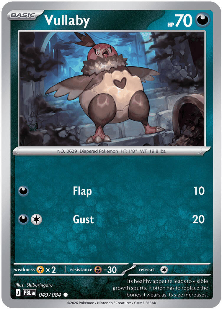 Vullaby (049/084) [Mega Evolution: Pitch Black] | L.A. Mood Comics and Games