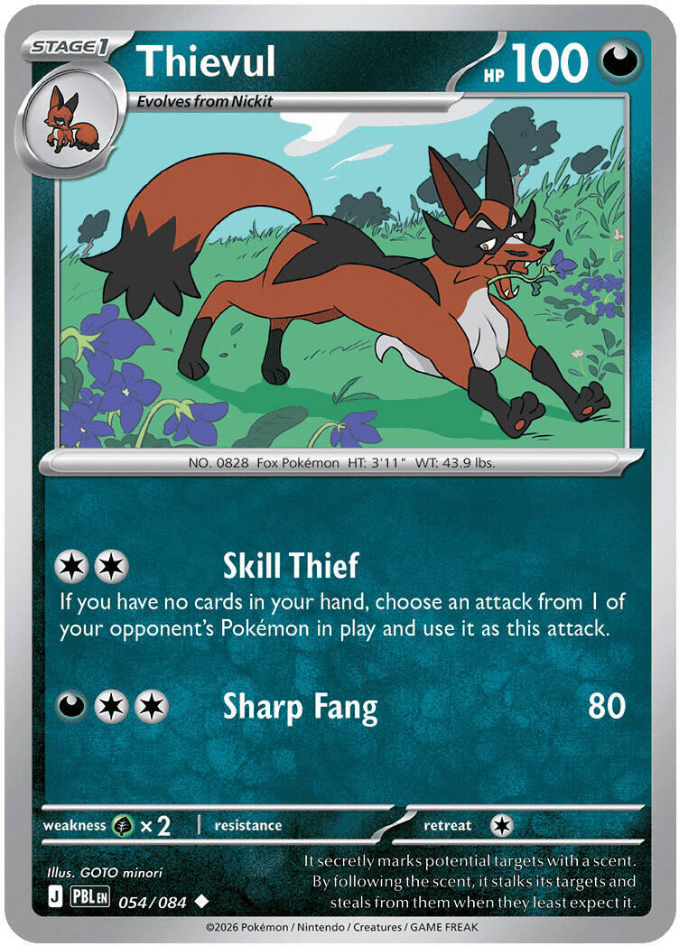 Thievul (054/084) [Mega Evolution: Pitch Black] | L.A. Mood Comics and Games