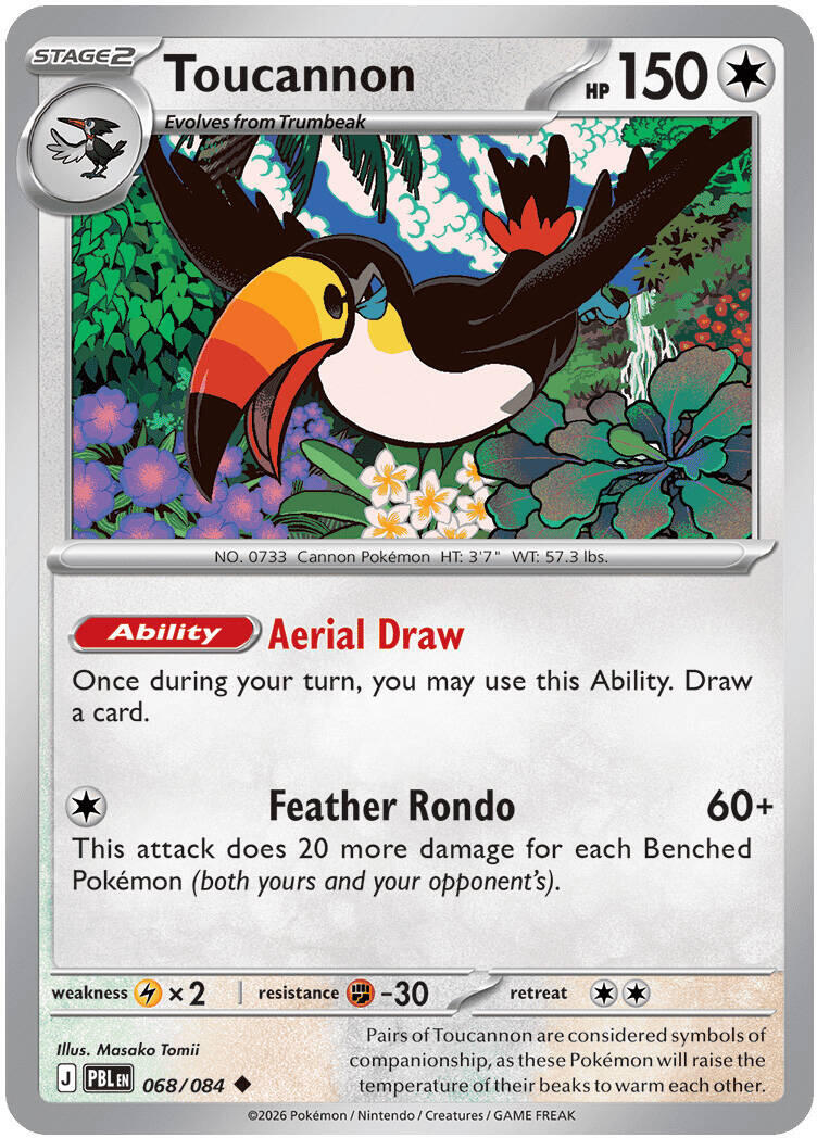 Toucannon (068/084) [Mega Evolution: Pitch Black] | L.A. Mood Comics and Games