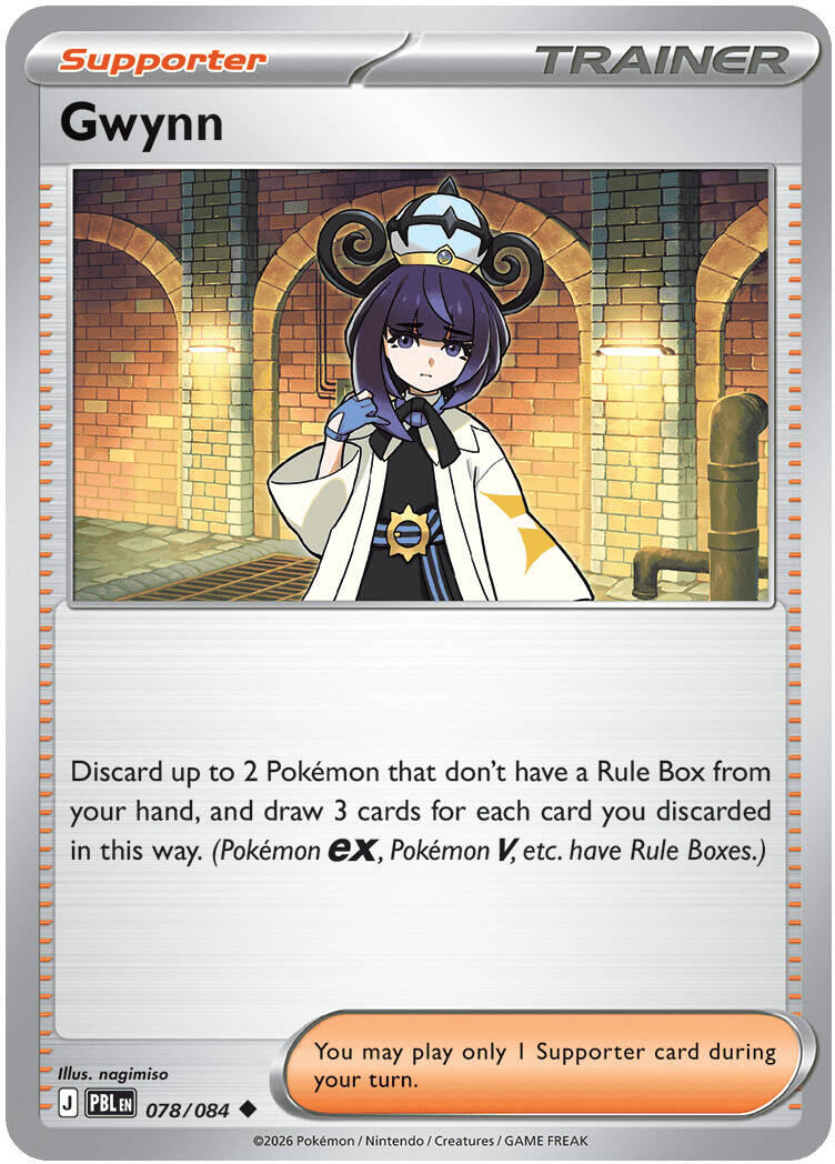Gwynn (078/084) [Mega Evolution: Pitch Black] | L.A. Mood Comics and Games
