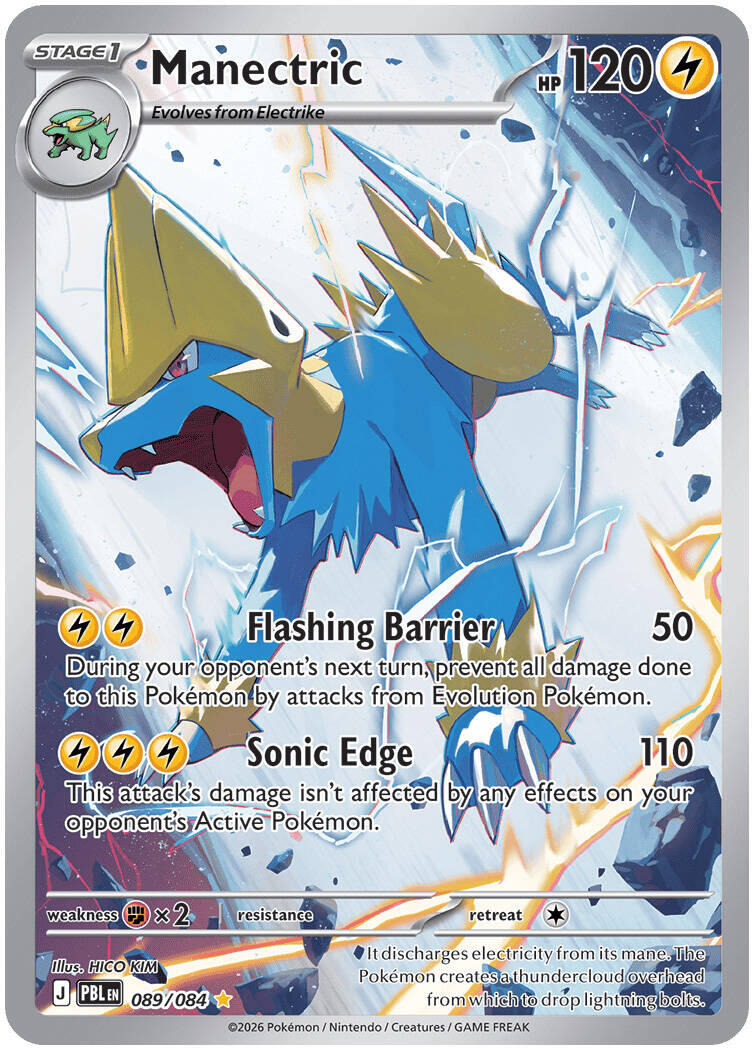 Manectric (089/084) [Mega Evolution: Pitch Black] | L.A. Mood Comics and Games
