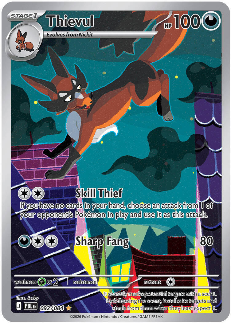 Thievul (092/084) [Mega Evolution: Pitch Black] | L.A. Mood Comics and Games