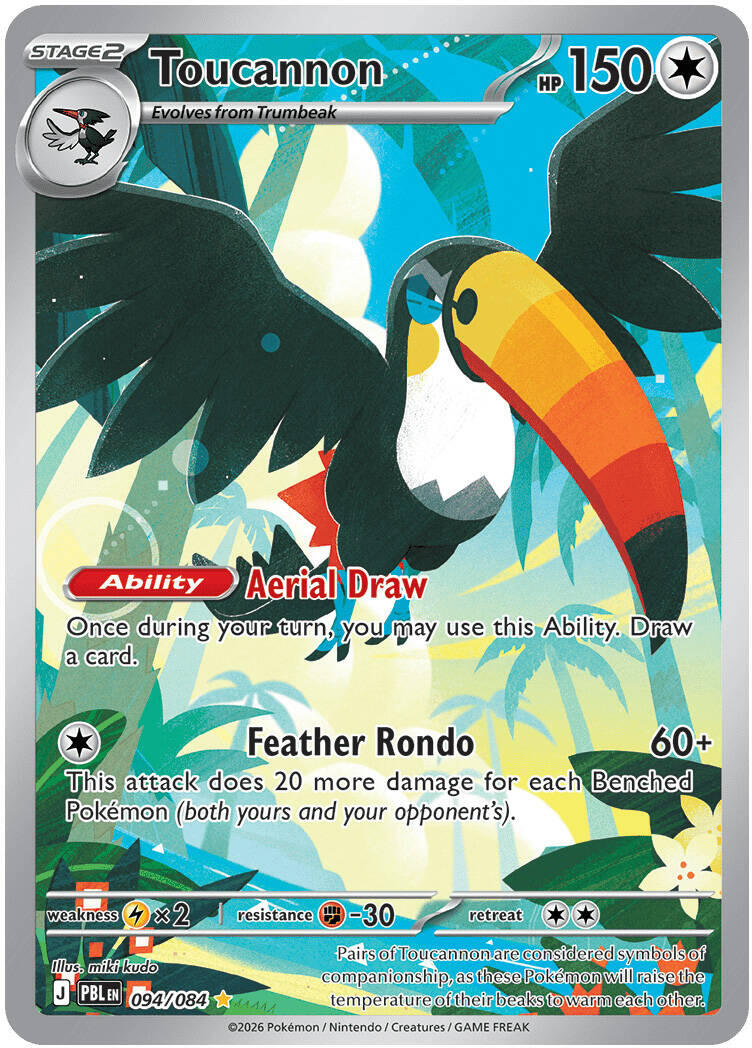 Toucannon (094/084) [Mega Evolution: Pitch Black] | L.A. Mood Comics and Games
