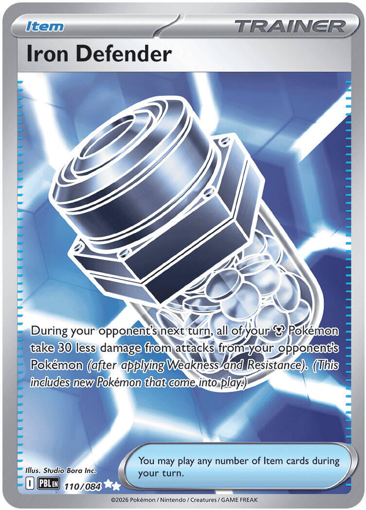 Iron Defender (110/084) [Mega Evolution: Pitch Black] | L.A. Mood Comics and Games