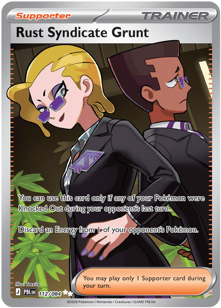 Rust Syndicate Grunt (112/084) [Mega Evolution: Pitch Black] | L.A. Mood Comics and Games
