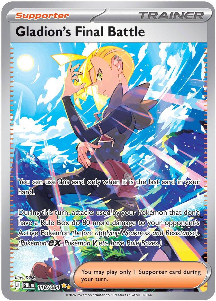 Gladion's Final Battle (118/084) [Mega Evolution: Pitch Black] | L.A. Mood Comics and Games