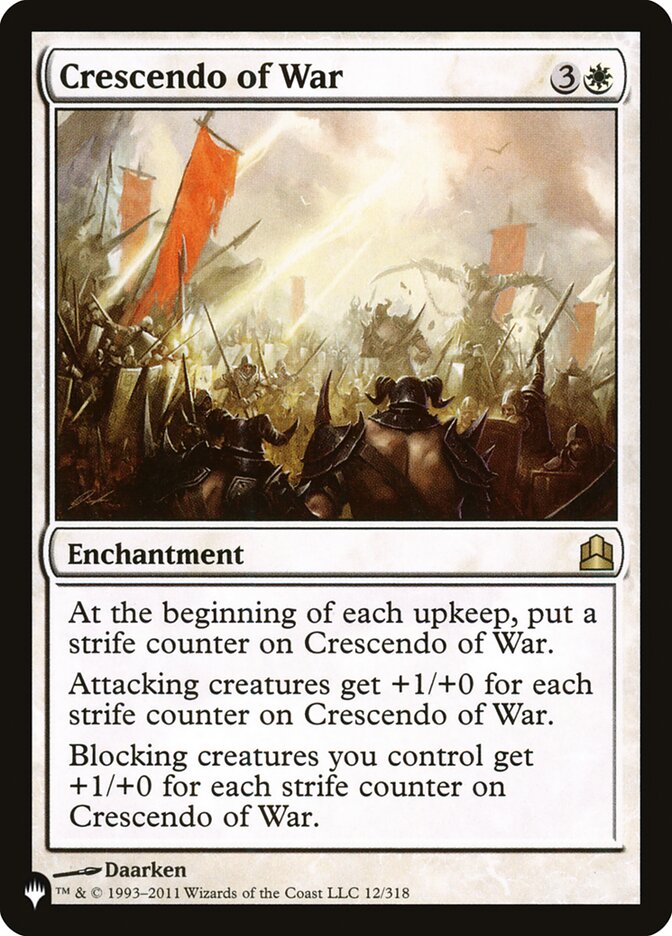 Crescendo of War [The List] | L.A. Mood Comics and Games