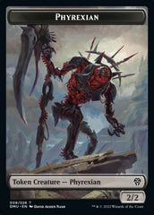 Phyrexian // Knight Double-Sided Token [Dominaria United Tokens] | L.A. Mood Comics and Games