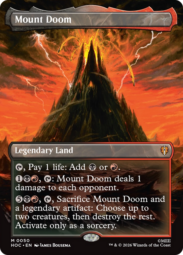 Mount Doom (Borderless) [The Hobbit: Eternal-Legal] | L.A. Mood Comics and Games