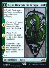 Jugan Defends the Temple // Remnant of the Rising Star [Kamigawa: Neon Dynasty Prerelease Promos] | L.A. Mood Comics and Games