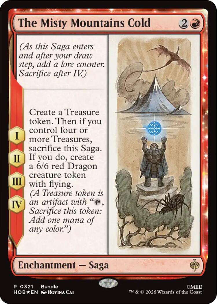 The Misty Mountains Cold [The Hobbit Promos] | L.A. Mood Comics and Games