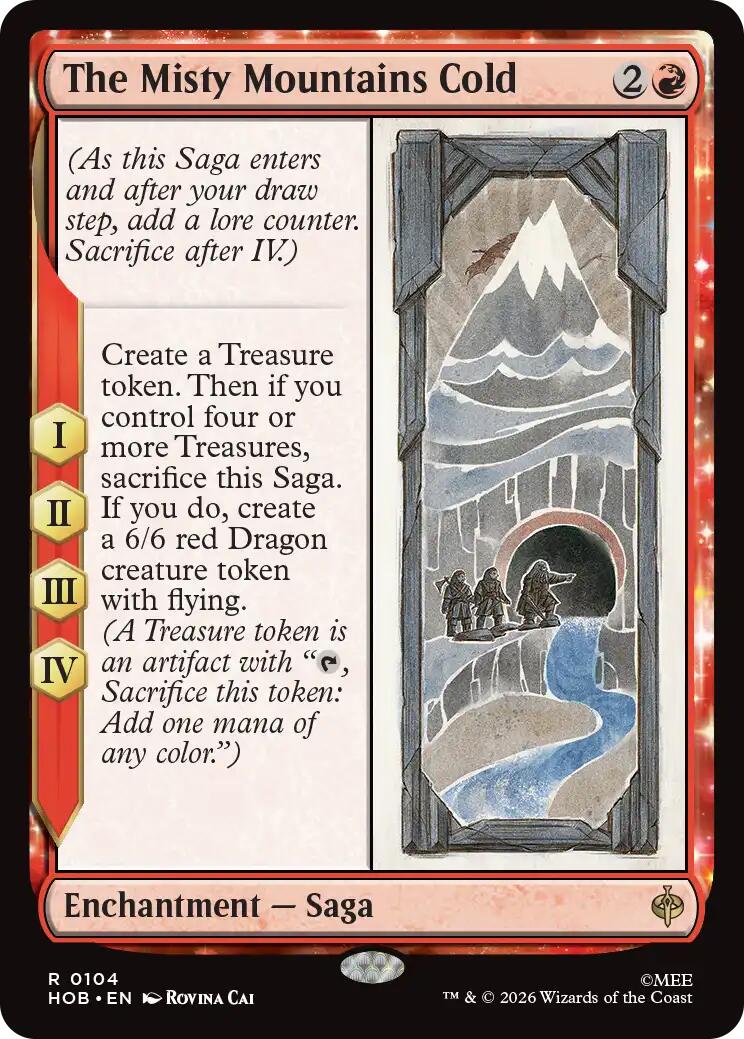 The Misty Mountains Cold [The Hobbit] | L.A. Mood Comics and Games