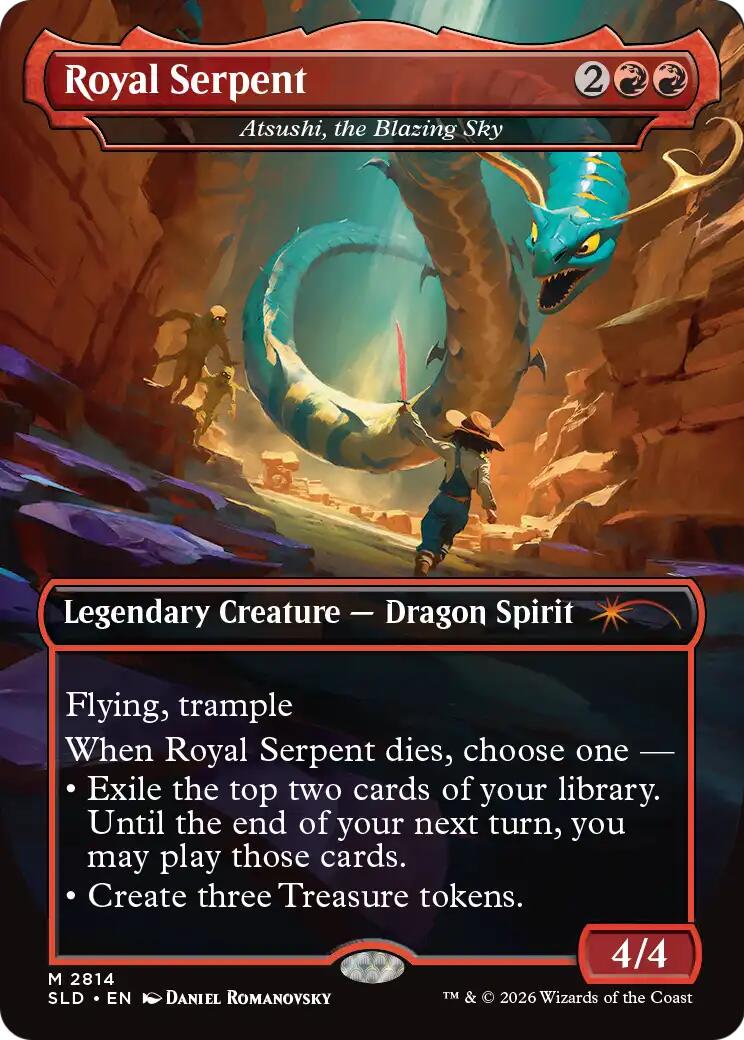 Royal Serpent - Atsushi, the Blazing Sky [Secret Lair Drop Series] | L.A. Mood Comics and Games