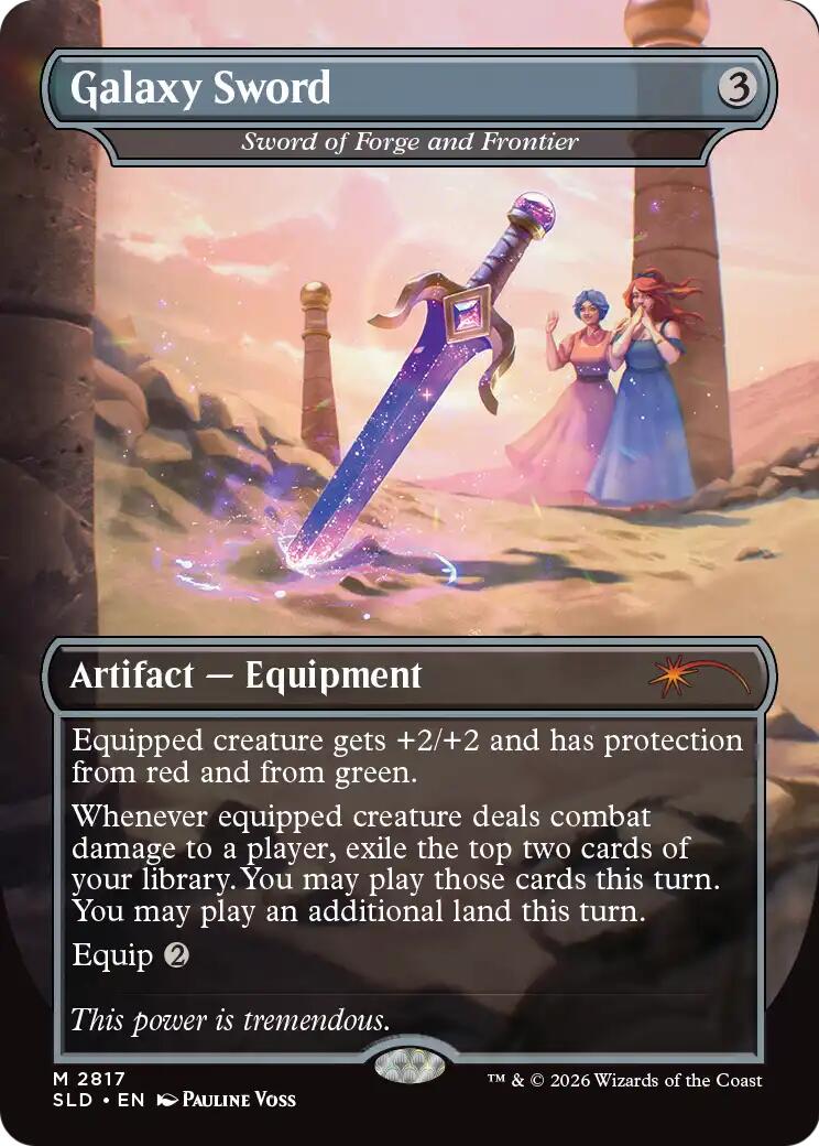 Galaxy Sword - Sword of Forge and Frontier [Secret Lair Drop Series] | L.A. Mood Comics and Games
