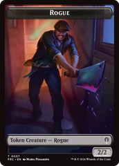 Insect // Rogue Double-Sided Token [Reality Fracture Commander Tokens] | L.A. Mood Comics and Games