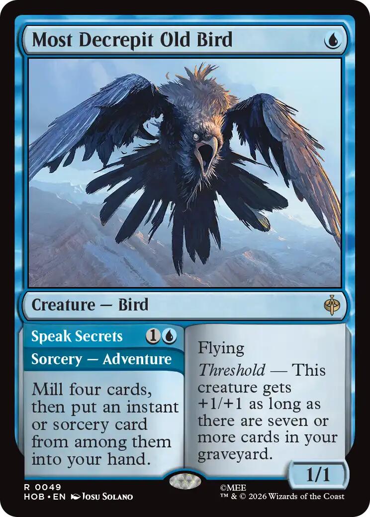 Most Decrepit Old Bird [The Hobbit] | L.A. Mood Comics and Games