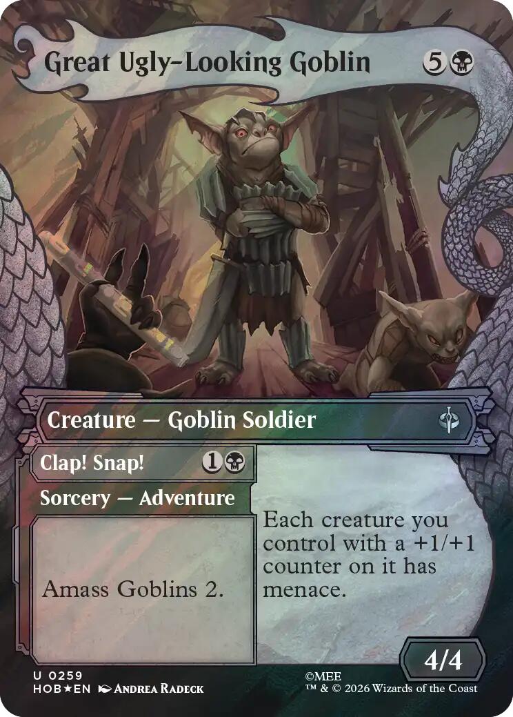Great Ugly-Looking Goblin (Showcase) (Surge Foil) [The Hobbit] | L.A. Mood Comics and Games
