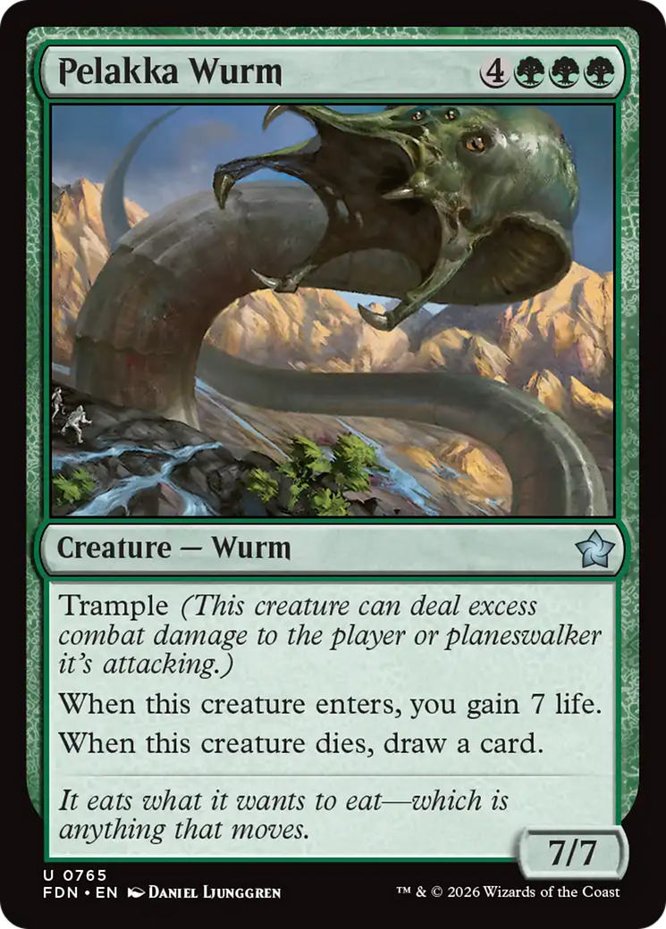 Pelakka Wurm (0765) [Foundations] | L.A. Mood Comics and Games