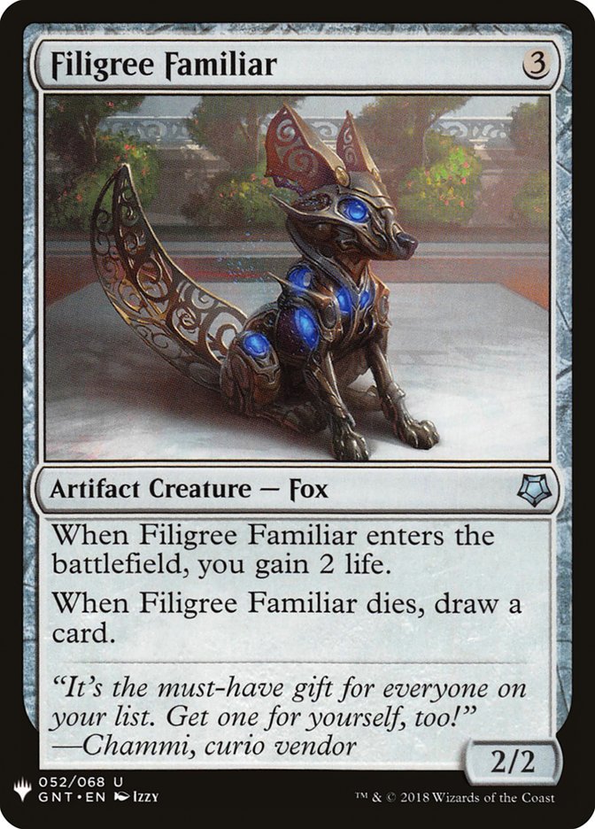 Filigree Familiar [Mystery Booster] | L.A. Mood Comics and Games