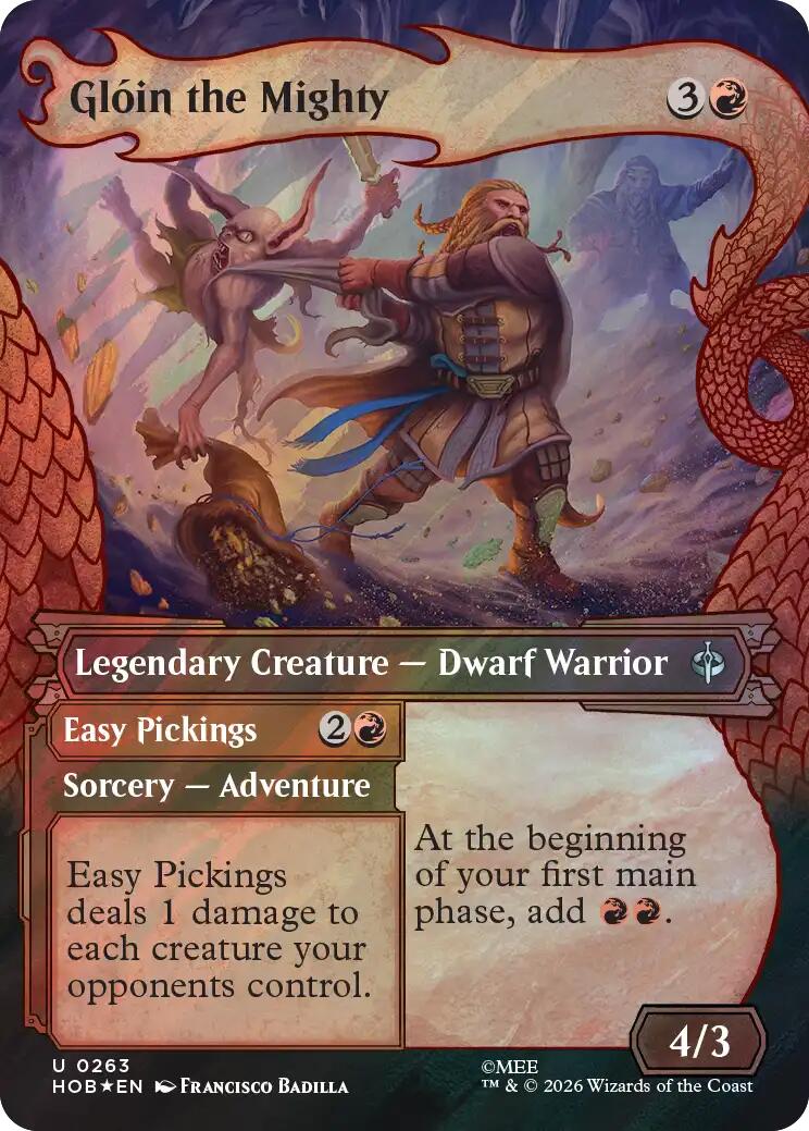 Gloin the Mighty (Showcase) (Surge Foil) [The Hobbit] | L.A. Mood Comics and Games