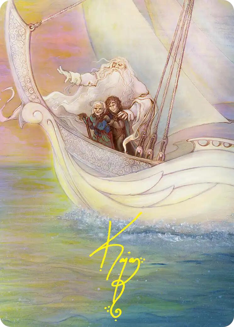 Dawn of a New Age Art Card (Gold-Stamped Signature) [The Hobbit Art Series] | L.A. Mood Comics and Games
